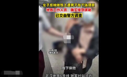 女子反映地铁上遭男子掏下体猥亵 照片曝光实在是太吓人了