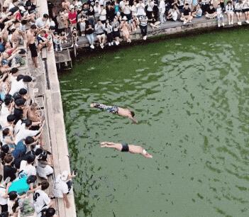 天津网红跳水景点救援队2天救14人 5人溺水2人突发疾病